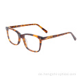 Retro Gentleman Ladies Stilvolle optische Brille Acetatrahmen